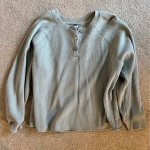 Old Navy Women's Gray Crew Neck Sweater